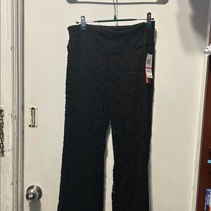 Alfani Black Wide Leg Pants